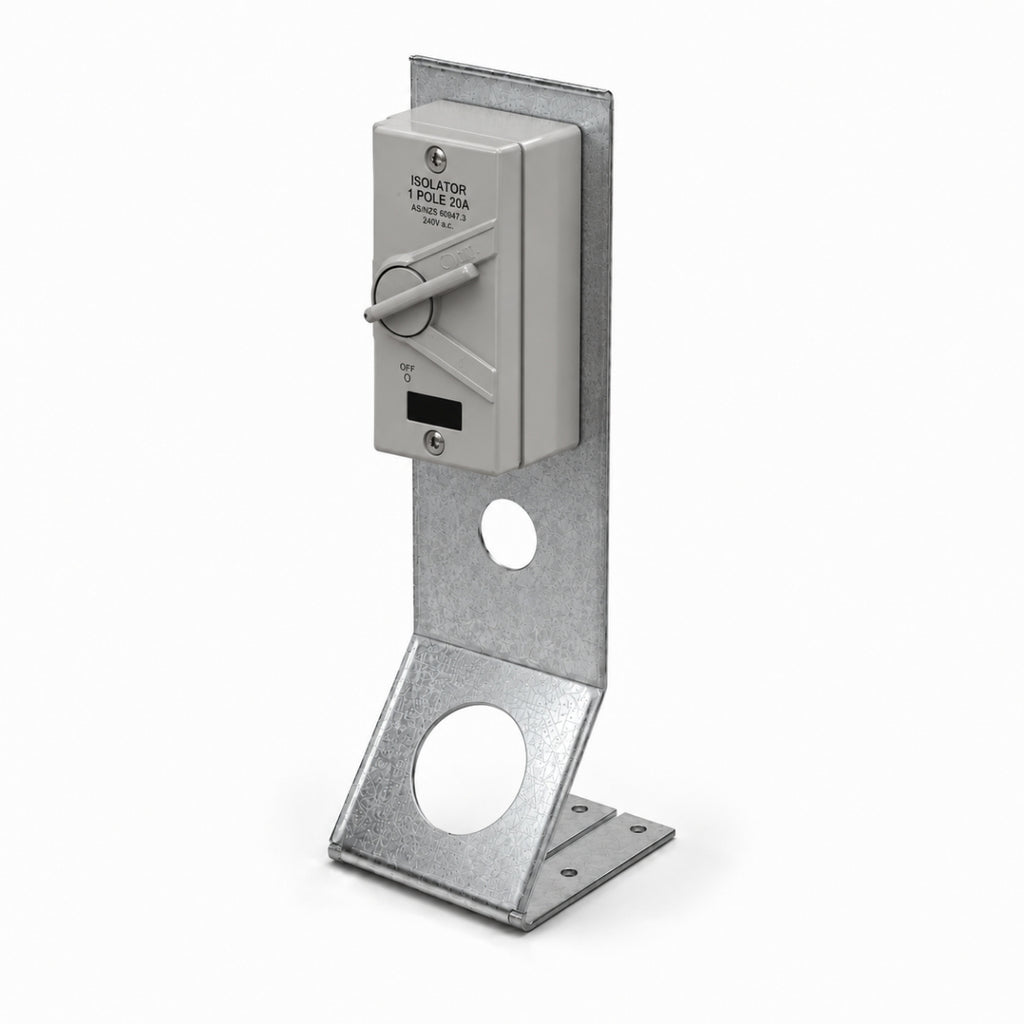 a stud isolator that is mounted with standard isolator