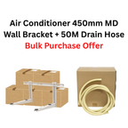 5 Boxes Air Conditioner Wall Bracket with Free box of Drain Hose