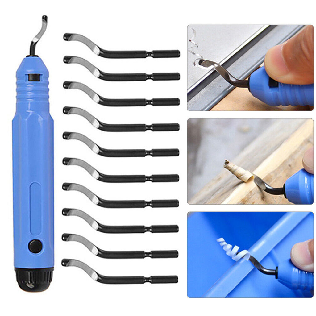 Deburring Tool Kit with 10pcs Extra Blades