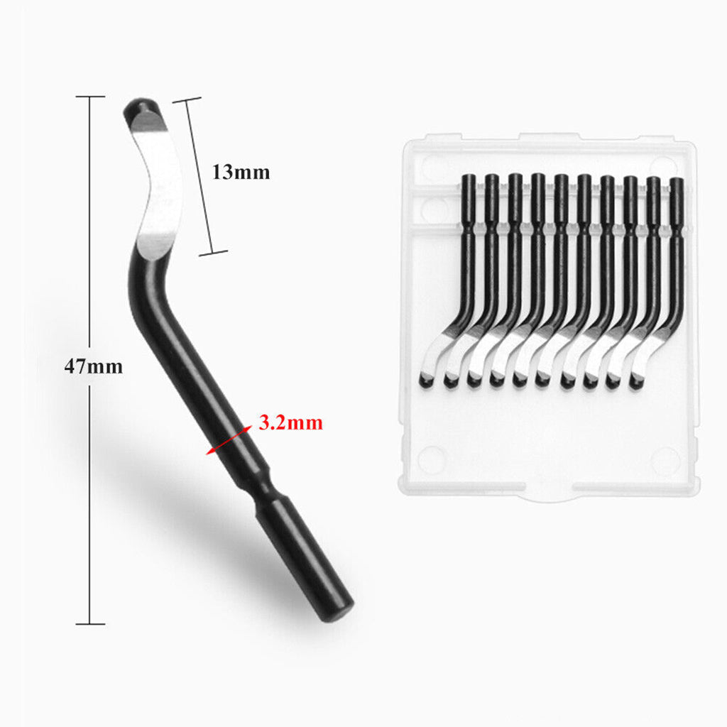 Deburring Tool Kit with 10pcs Extra Blades