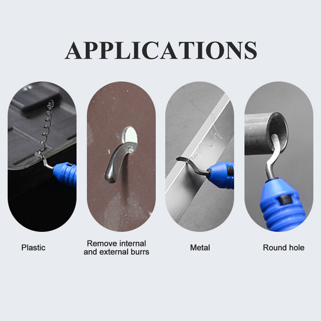 Deburring Tool Kit with 10pcs Extra Blades