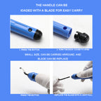 Deburring Tool Kit with 10pcs Extra Blades