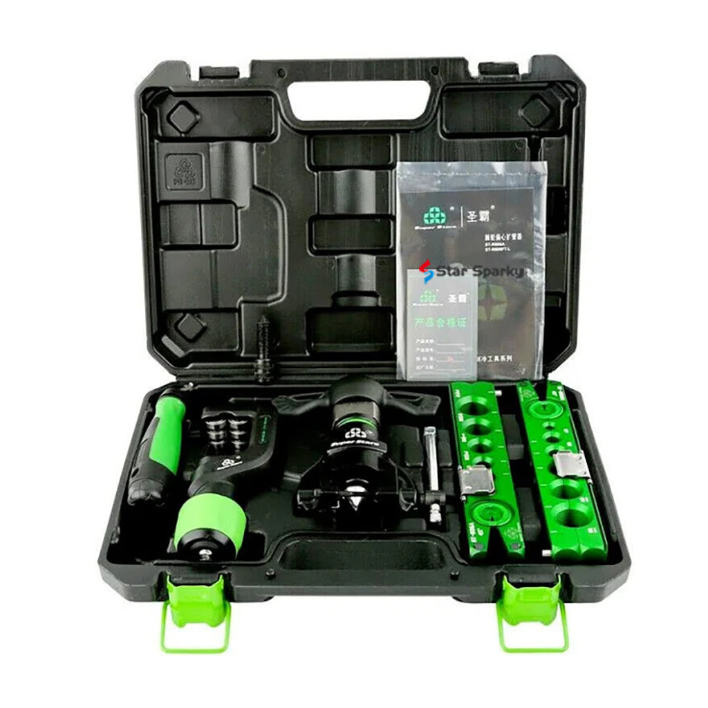 DSZH Flaring Tool Kit HVAC 1/4”to 3/4” Copper Pipe Flare Tool Star Sparky Direct