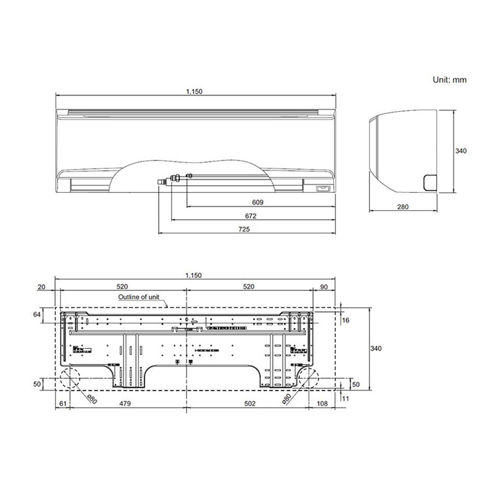 9.5kW | Fujitsu | Comfort Series | Split System