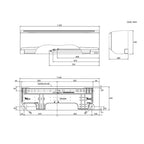 8.5kW | Fujitsu | Comfort Series | Split System