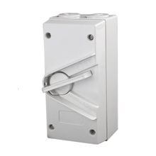 Load image into Gallery viewer, 3 Pole 63A Weatherproof Isolator Switch - Star Sparky Direct