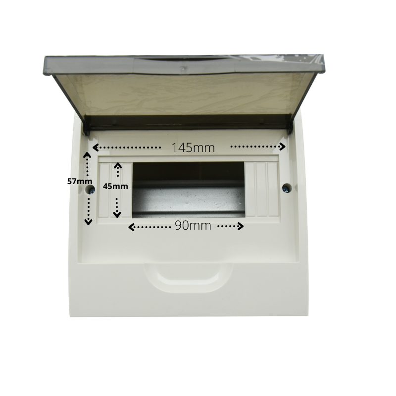 8 Way Surface Mounted Switchboard