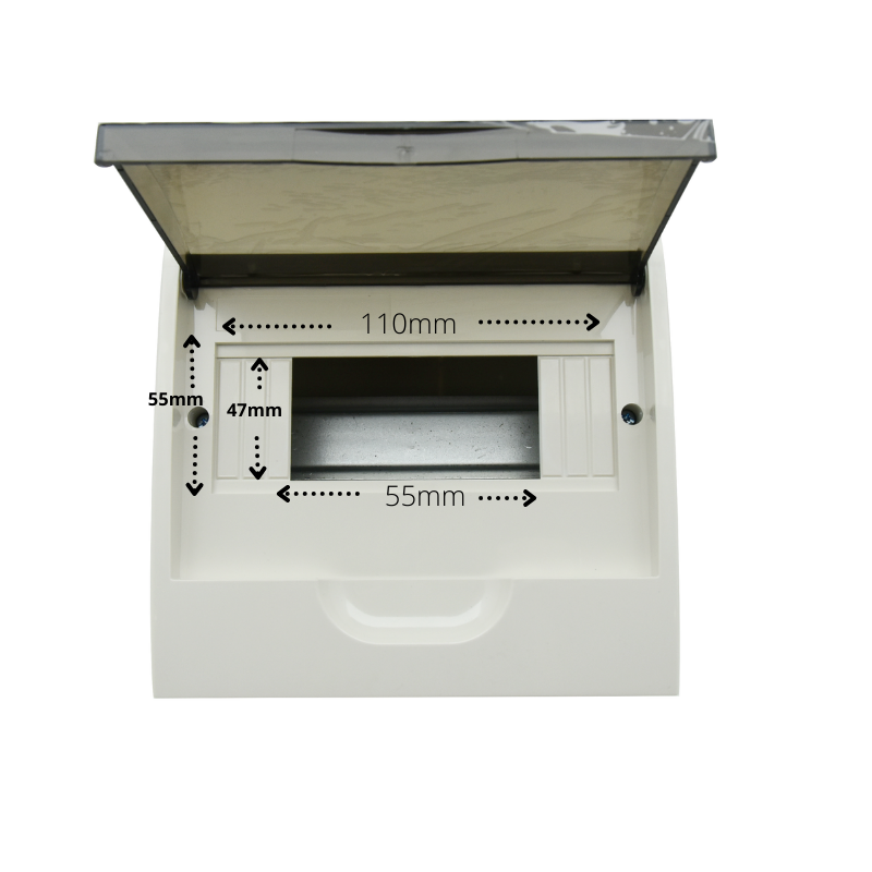 6 Way Surface Mounted Switchboard