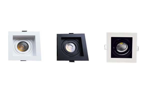 Multistar Downlight Adjustable Frame Square - 90 x 90 Cut-Out