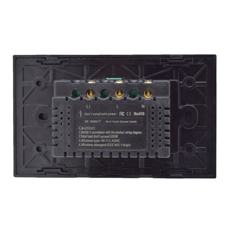 Smart Home Wifi Remote Controlled Touch Dimmerable Light Wall Switch