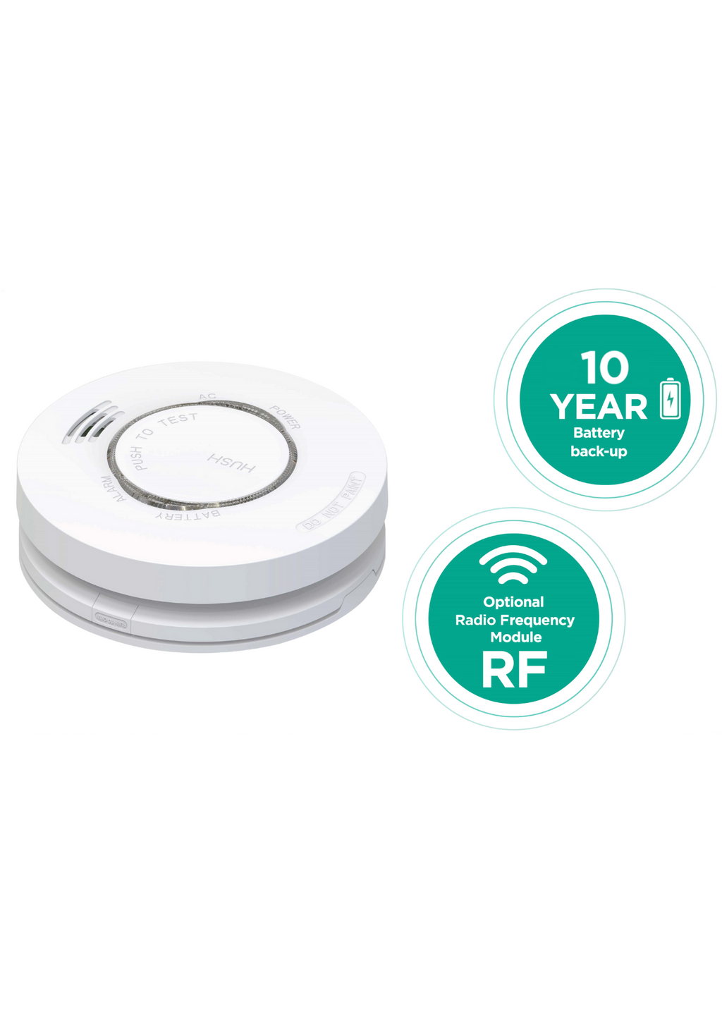 Emerald Planet 240V Hard-Wired 10 Yr Battery Back Up Smoke Alarm_Star Sparky