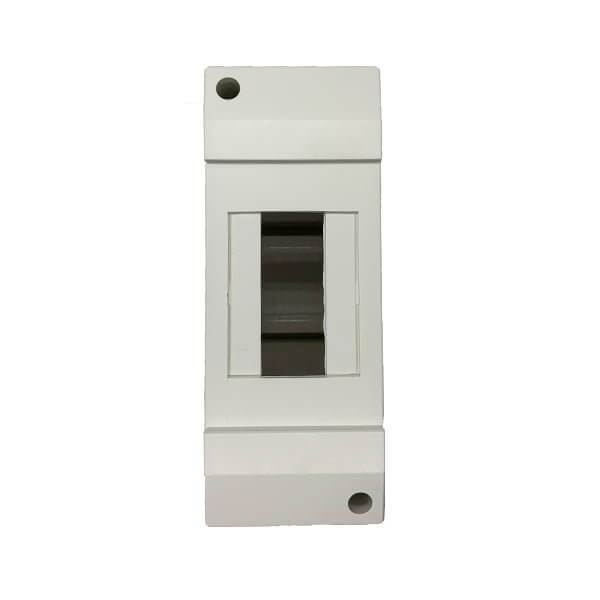 2 Pole Din Rail Surface Mount Enclosure - Star Sparky Direct