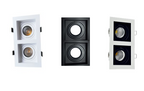 Multistar Downlight Adjustable Frame Square - 90 x 90 Cut-Out