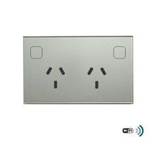 Load image into Gallery viewer, Smart Home Wifi Controlled GPO Plug 2 AC Wall Socket with Double Touch Switch Power Points