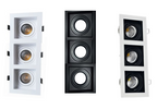 Multistar Downlight Adjustable Frame Square - 90 x 90 Cut-Out
