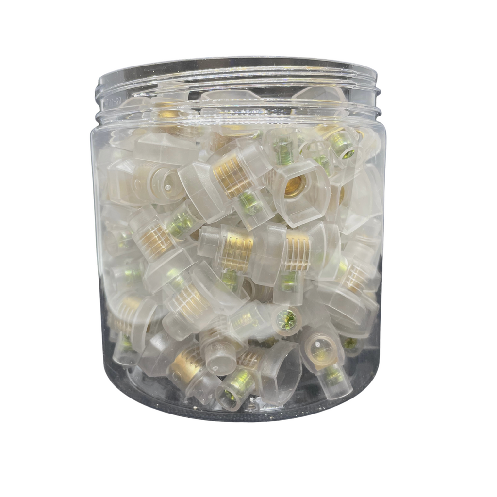 100 x Single Screw Connector up to 6mm Cables - Star Sparky Direct