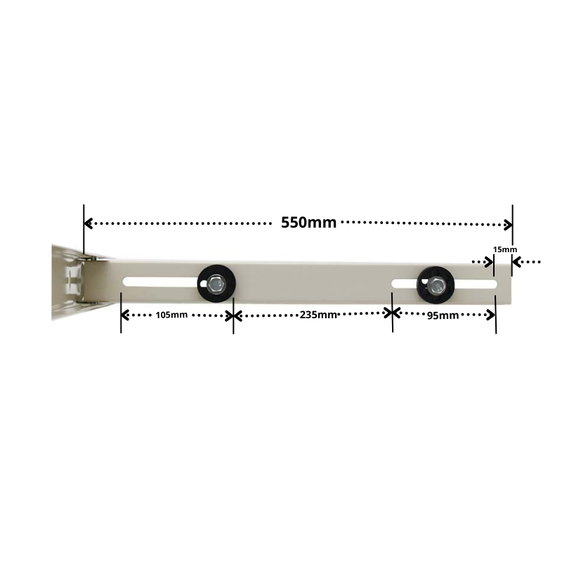 Air Conditioner Wall Bracket 550mm,Max 300kg