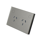 Smart Home Wifi Controlled GPO Plug 2 AC Wall Socket with Double Touch Switch Power Points