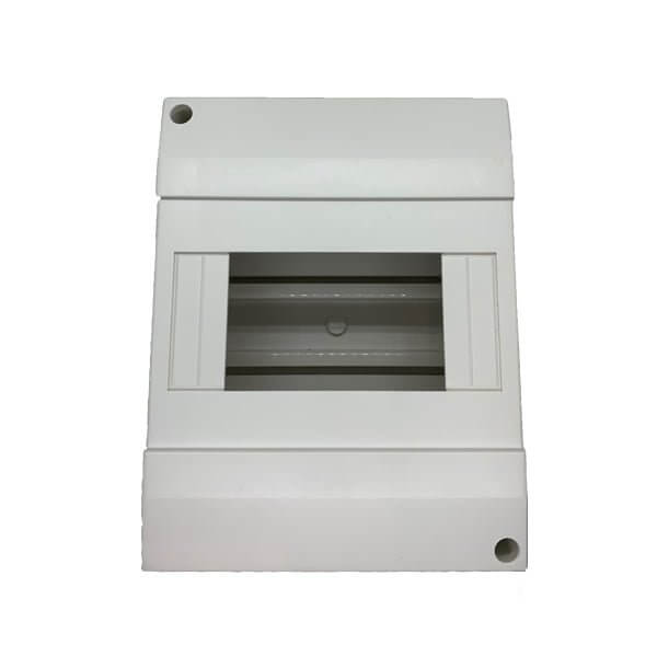6 Pole Din Rail Surface Mount Enclosure - Star Sparky Direct
