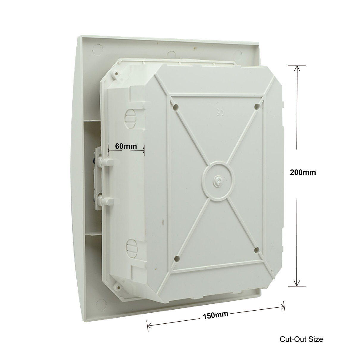 6 Way Recessed/Flush Mounted Switchboard