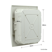 Load image into Gallery viewer, 6 Way Recessed/Flush Mounted Switchboard