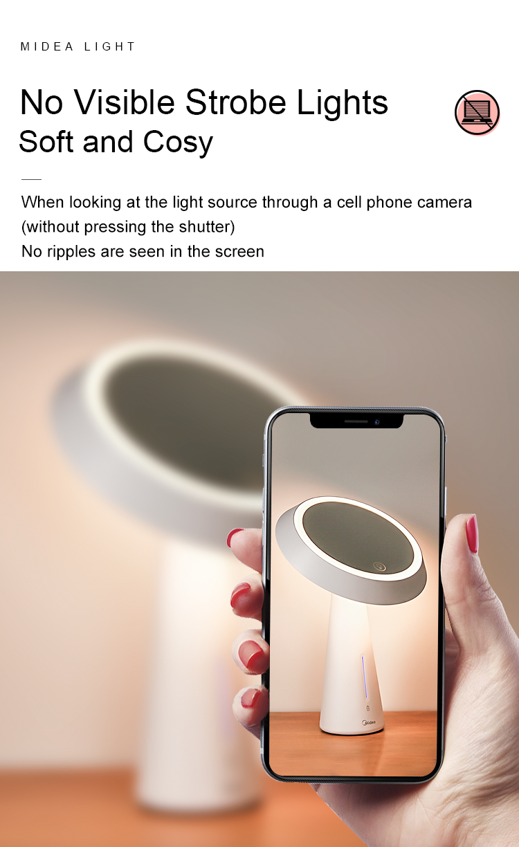 Midea LED Lighted Makeup Mirror - Smart Touch Screen Control - Star Sparky Direct