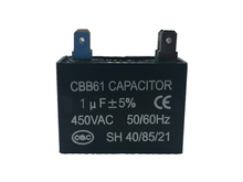 Load image into Gallery viewer, Air Conditioning Capacitor 1uf CBB61 - Star Sparky Direct