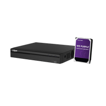 Load image into Gallery viewer, Dahua 4 Channel Penta-brid 1U 4K Lite Digital Video Recorder + 4TB HDD - Star Sparky Direct