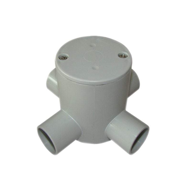 4 Way 25mm Junction Box Deep - Star Sparky Direct