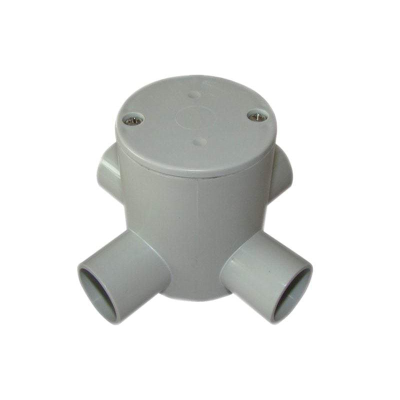 4 Way 25mm Junction Box Deep - Star Sparky Direct