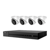 Hikvision Hilook 4 x 4MP Turret Kit with 4CH NVR