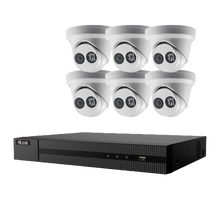 Load image into Gallery viewer, Hikvision Hilook 6 x 6MP Turret Kit with 8CH NVR