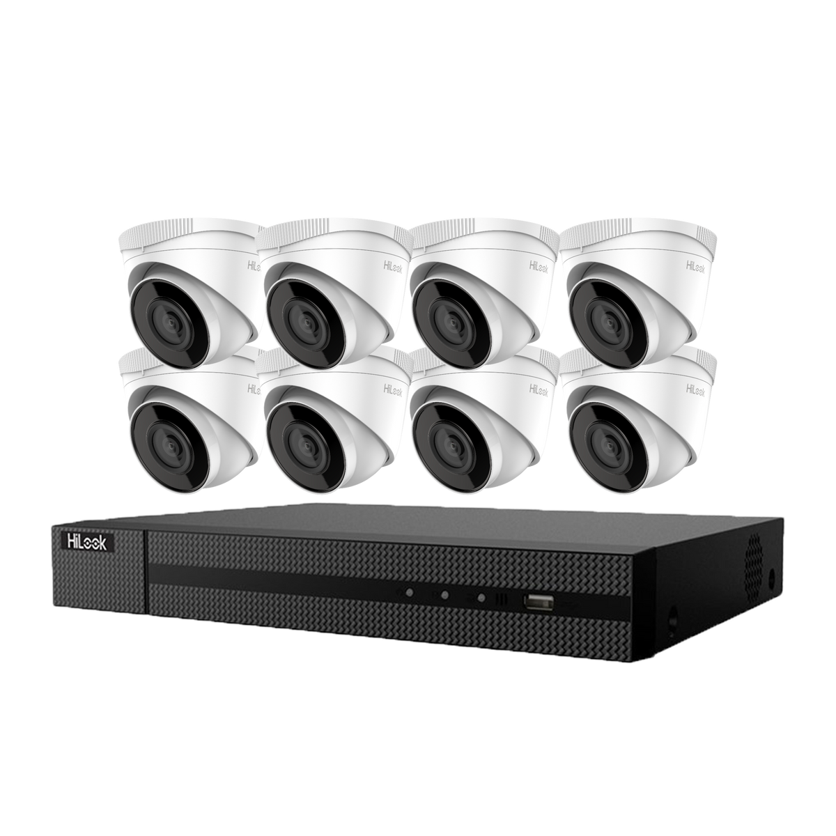 Hikvision Hilook 8 x 4MP Turret Kit with 8CH NVR