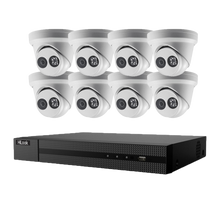 Load image into Gallery viewer, Hikvision Hilook 8 x 6MP Turret Kit with 8CH NVR