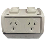 10A 250V GPO Outdoor Weatherproof Double Powerpoint Outlet