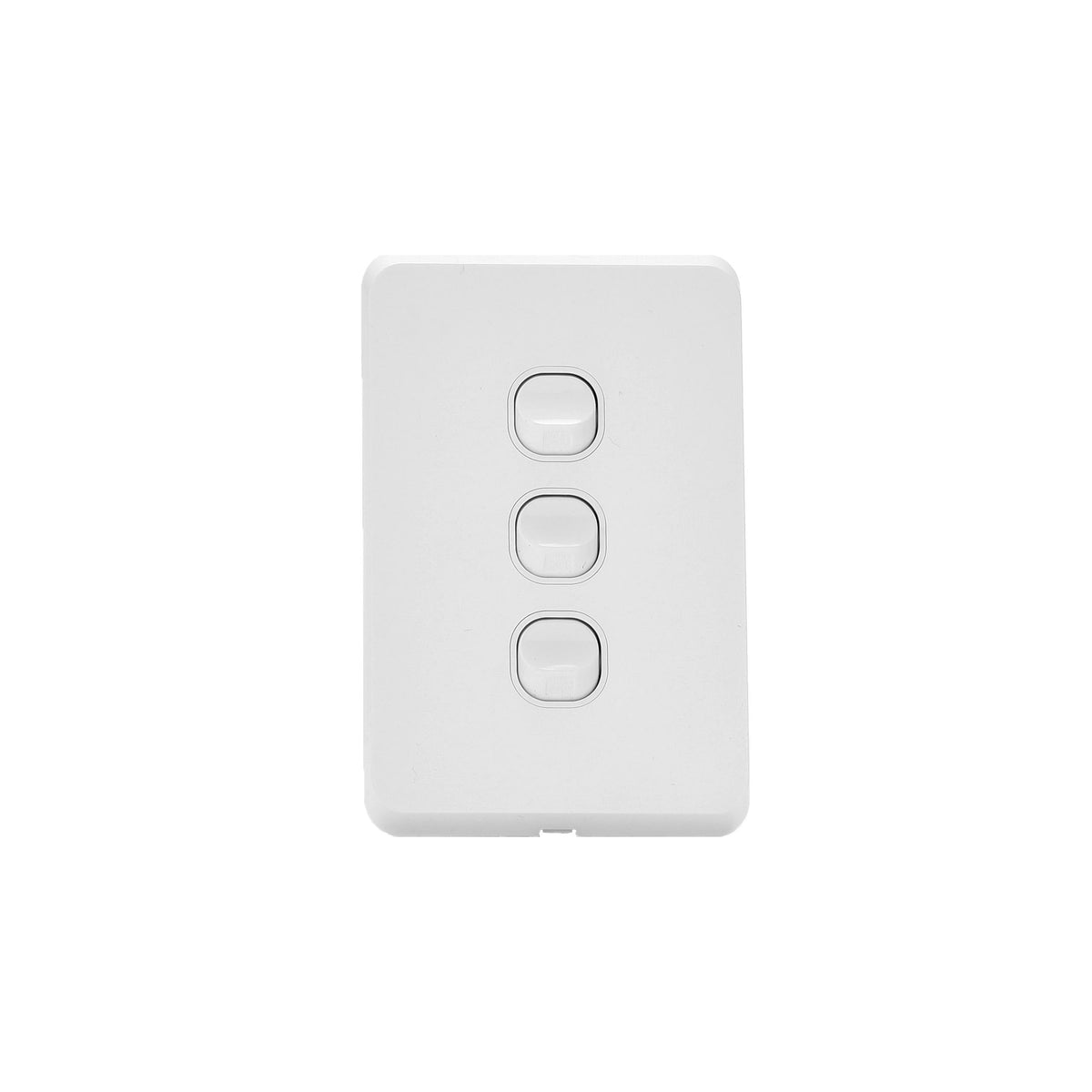 3 Gang Light Switch Vertical 10A 250V - RS306V - Star Sparky Direct