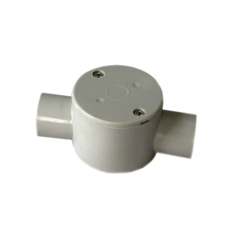 2 Way 20mm Junction Box Shallow - Star Sparky Direct