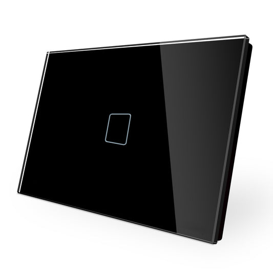 AU/NZ Approved Smart Home Wifi Light Wall Switch 1 Gang Grey Glass Touch Panel