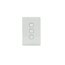 Load image into Gallery viewer, 3 Gang Light Switch Vertical 10A 250V - KS306-V - Star Sparky Direct