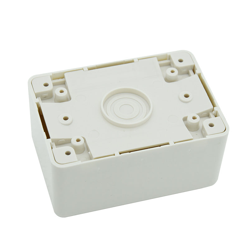 Small Junction Box with Electrical Connectors - 81x61x37mm
