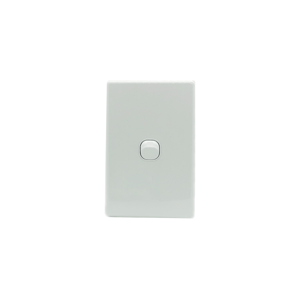 1 Single Gang Double Pole Light vertical Switch - Star Sparky Direct