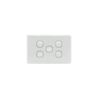 5 Gang Light Switch 10A 250V - KS310 - Star Sparky Direct