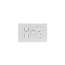 Load image into Gallery viewer, 5 Gang Light Switch 10A 250V - KS310 - Star Sparky Direct