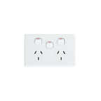 Double Power Point with Extra Switch 10A - KS316 - Star Sparky Direct