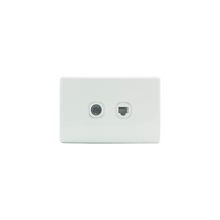 Load image into Gallery viewer, Combined TV Outlet and Telephone Wall Socket - KS322 - Star Sparky Direct