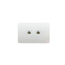 Load image into Gallery viewer, 2 Gang 4 Core Telephone Outlet Socket - RS325 - Star Sparky Direct