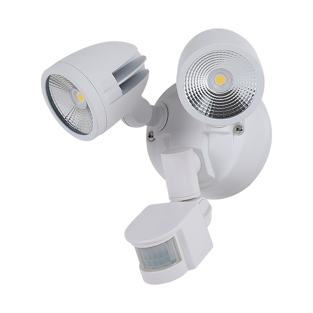Starco 24W LED Twin Head Spotlight with or without Sensor