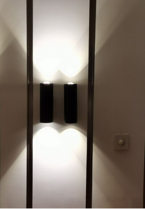 IP65 Up-Down Round Wall lights